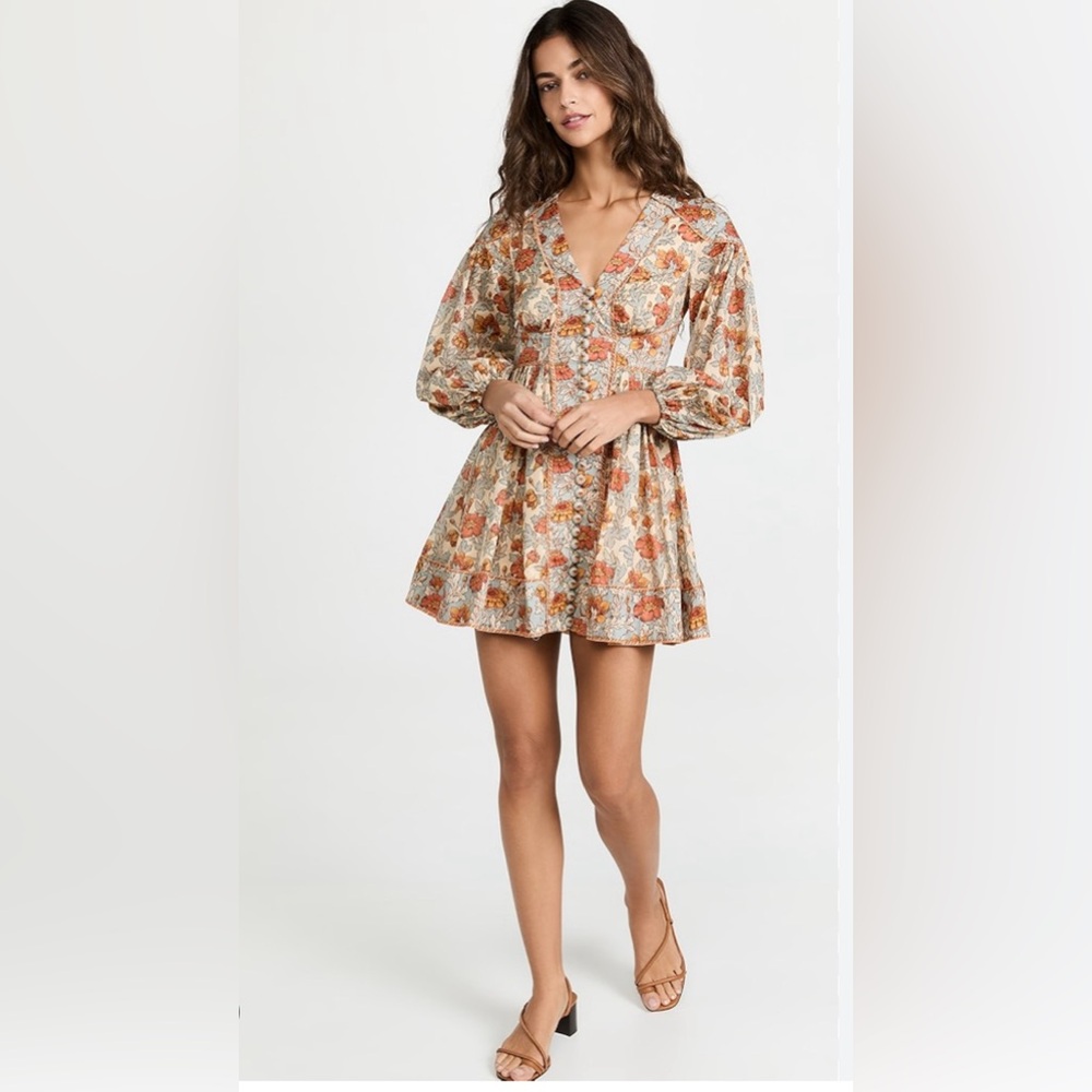 Zimmerman Andie mini dress, floral print